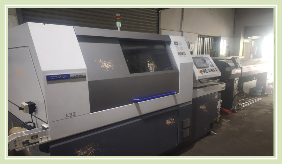 Sliding Headstock Type CNC Automatic Lathe Machine 