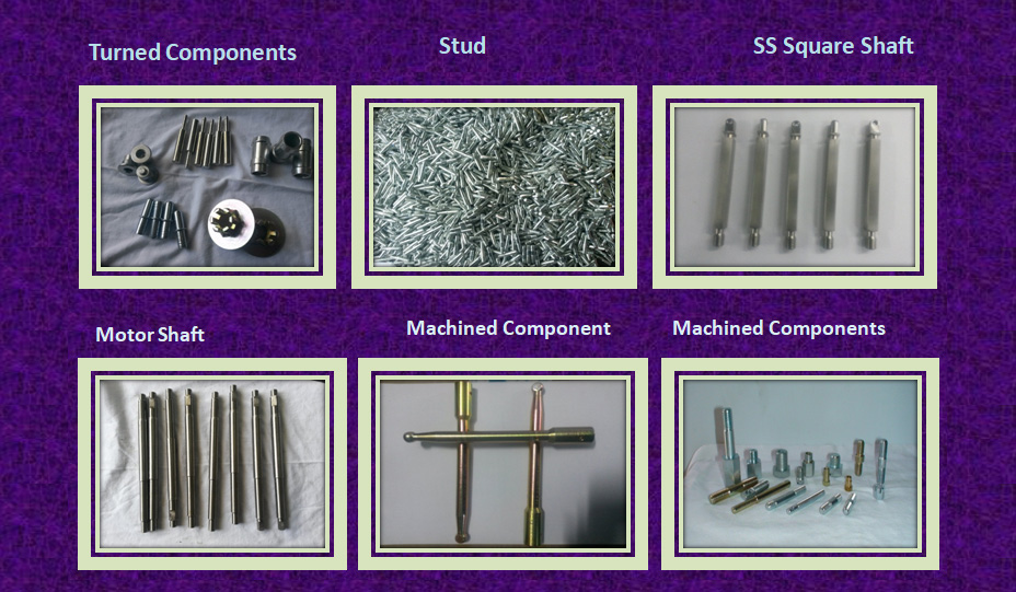 Machined component’s